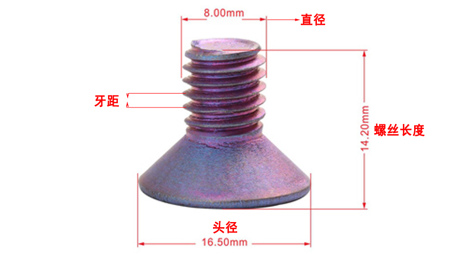 螺絲尺寸測量方法